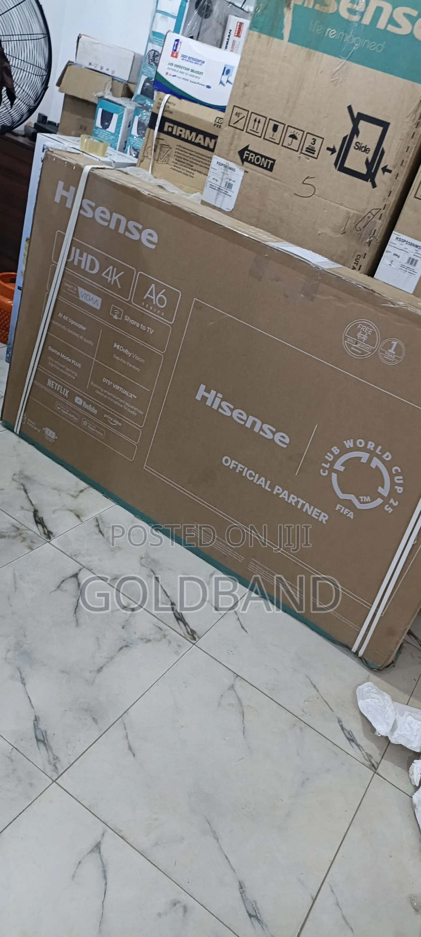 Hisense 70" Smart Tv With Crystal-Clear Uhd