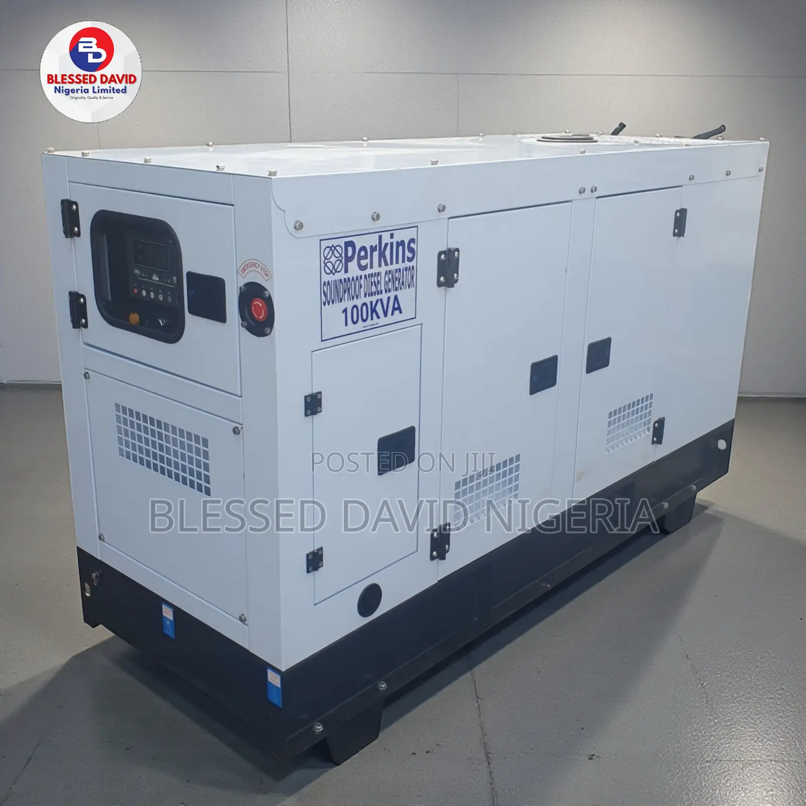 100kva Perkins Sp-100 Soundproof Diesel Generator