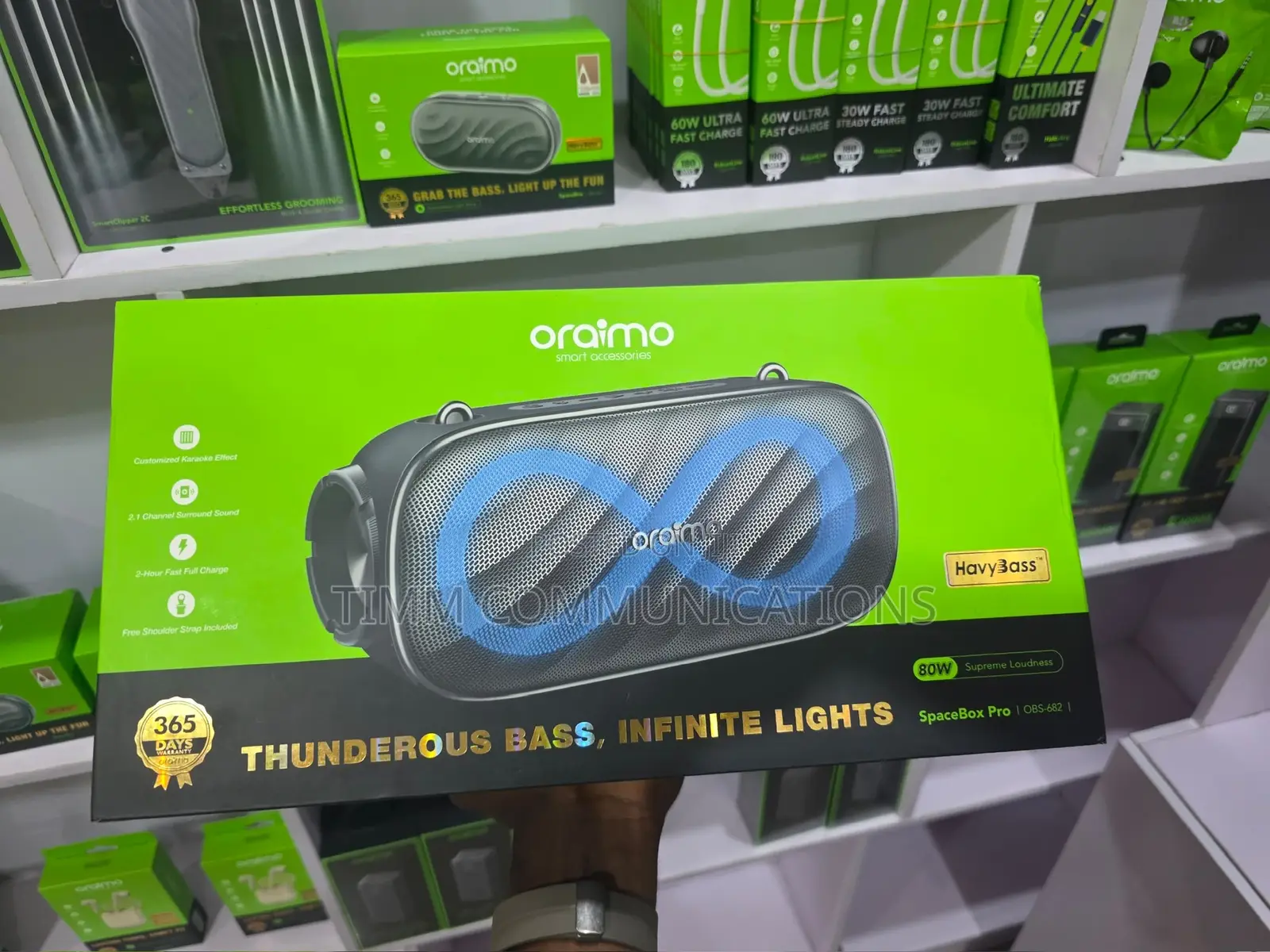 Oraimo Spacebox Pro Portable Bluetooth Speaker (Obs-682)