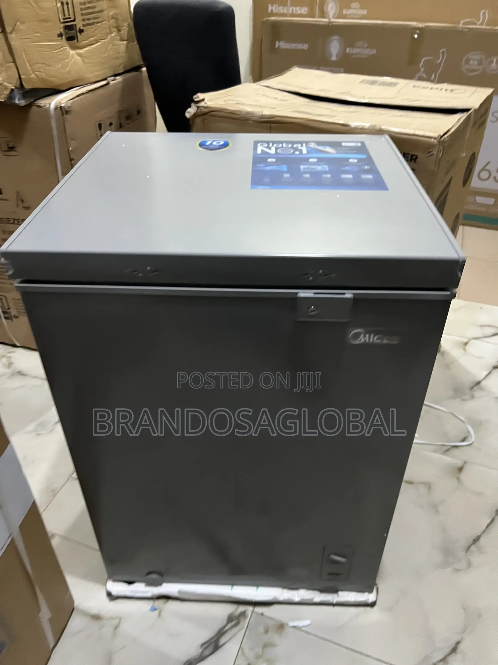 Midea Mdrc265fzg43d Freezer 142l – Quick Ice Making