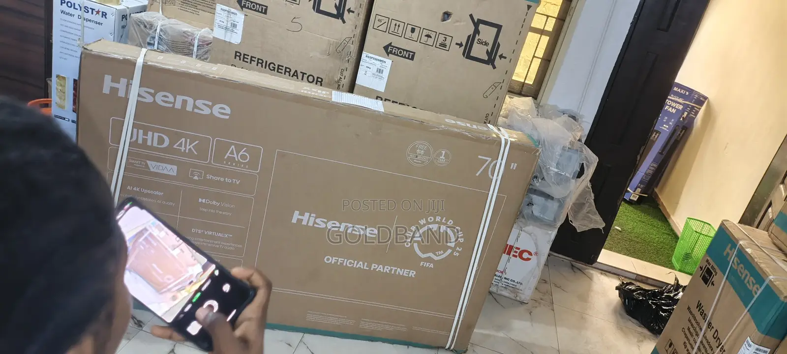 Hisense 70" Smart Uhd Tv With Hdr10