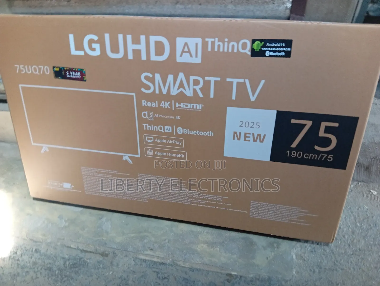 Cm Lg 75 Inches Smart Tv