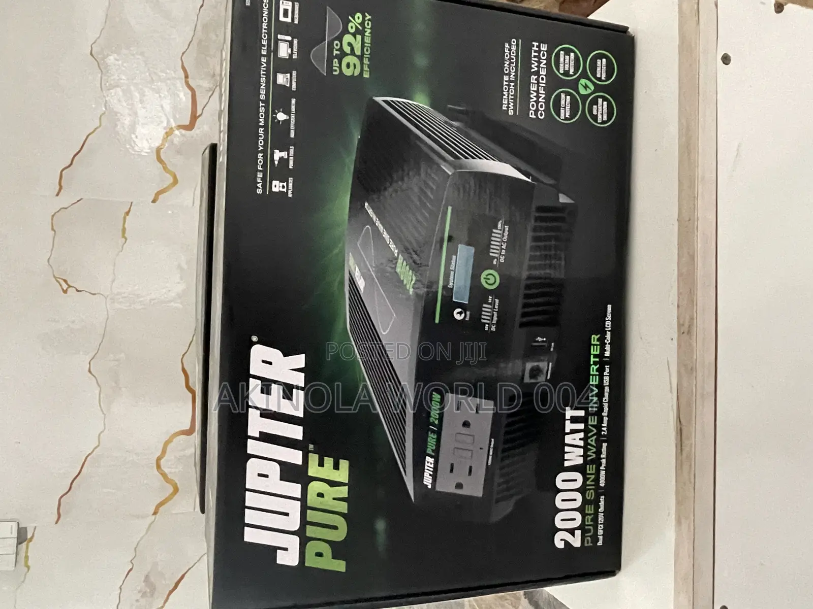 Brand New Sealed Jupiter Pure Sine Wave Inverter 2000 Watts