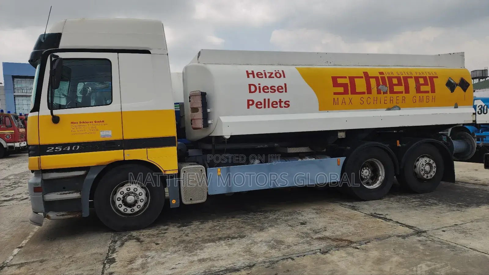 Super Clean Mercedes Benz Actros Diesel Tank Truck 18,500 Liters