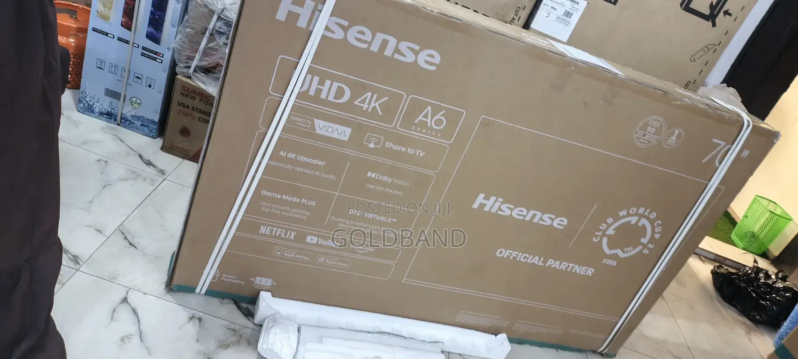 Hisense 70-Inch Uhd Streaming Smart Tv