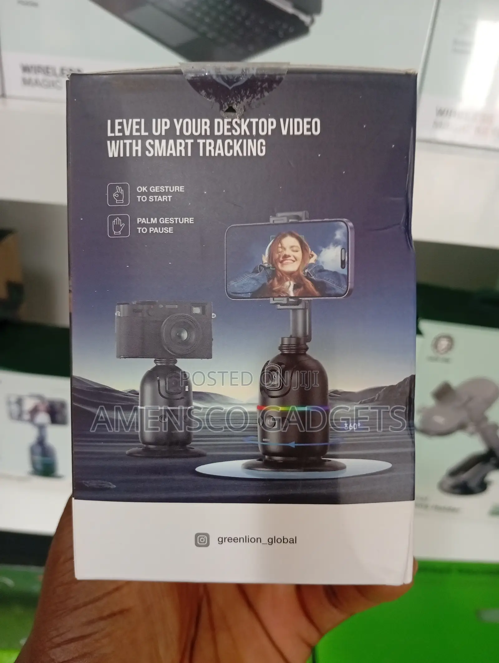 Green Lion Autotrack Gimbal Facetrack Stabilization
