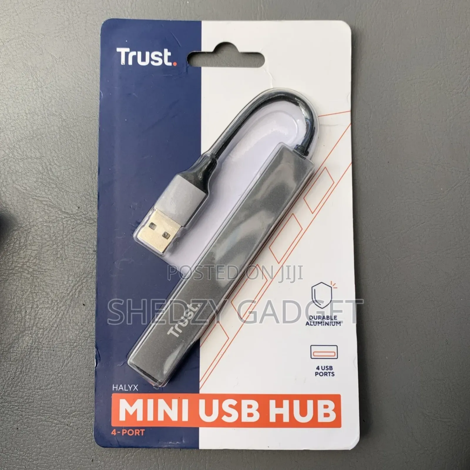 Trust Halyx Usb 2.0 480 Mbit/S Aluminium