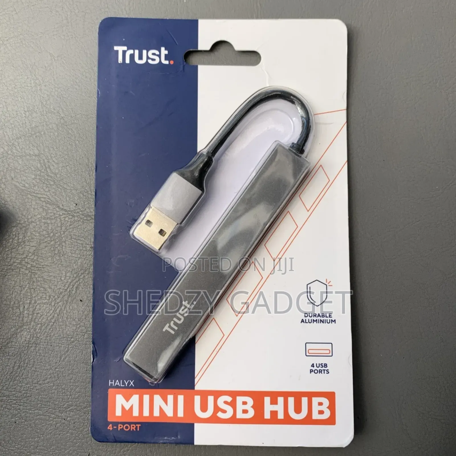 Trust Halyx Usb 2.0 480 Mbit/S Aluminium