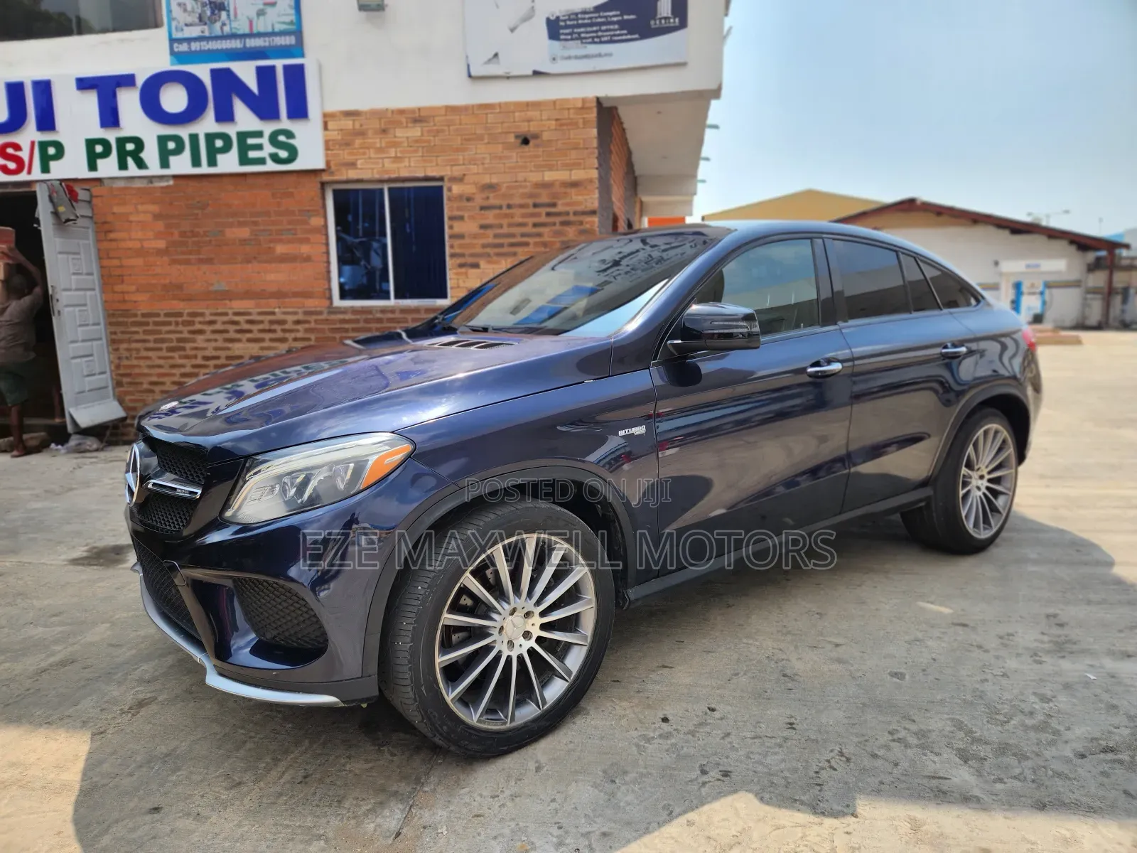Mercedes-Benz GLE-Class AMG GLE 43 4MATIC 2018 Blue