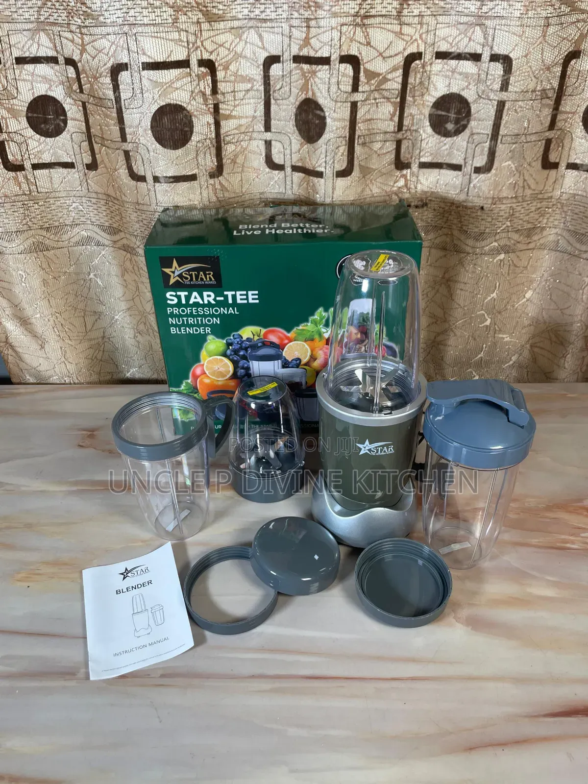 Star Tee Multi Purpose Professional Nutri Blender, 1200w, and 950ml
