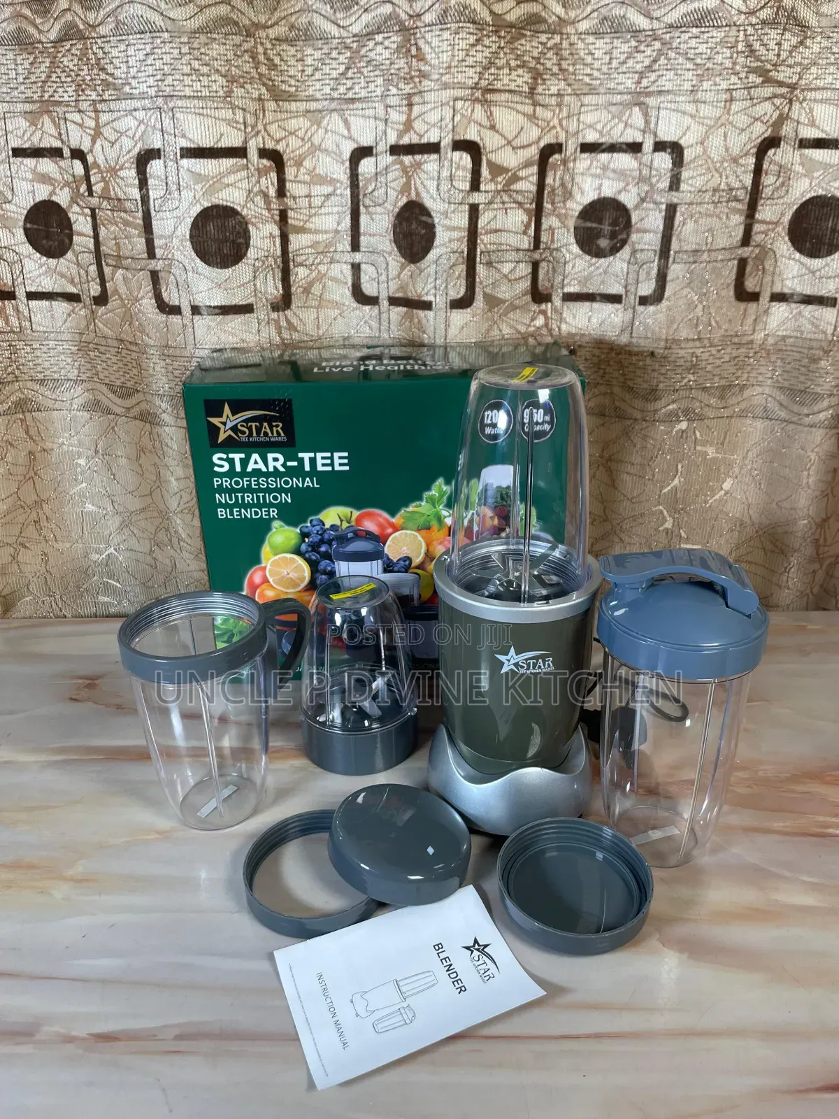 Star Tee Multi Purpose Professional Nutri Blender, 1200w, and 950ml