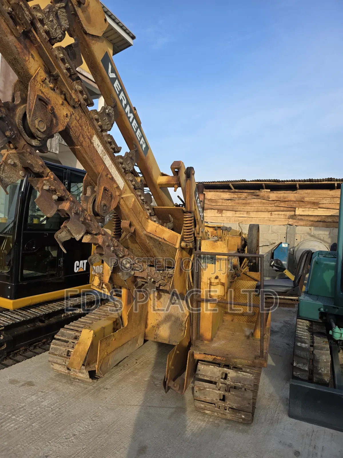Vermeer Trencher Pipe Layer.
