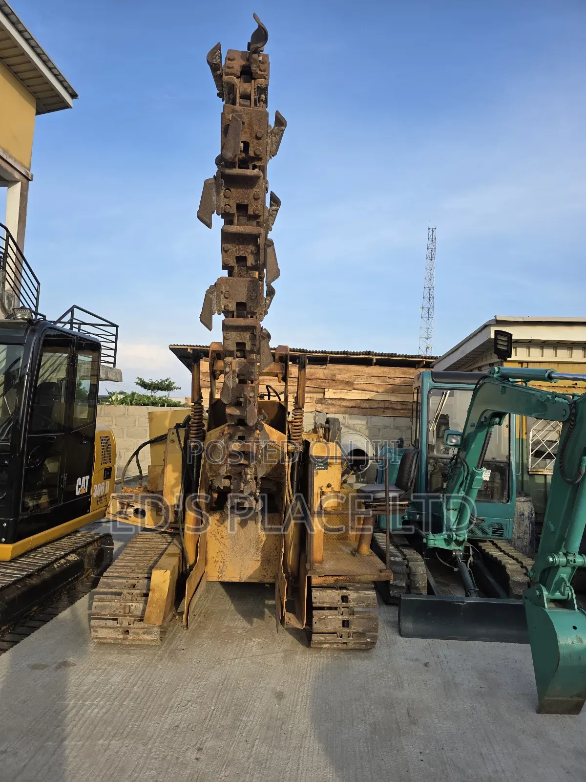 Vermeer Trencher Pipe Layer.