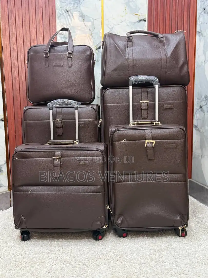 Set of 6pcs Leather Boxes/Luggage