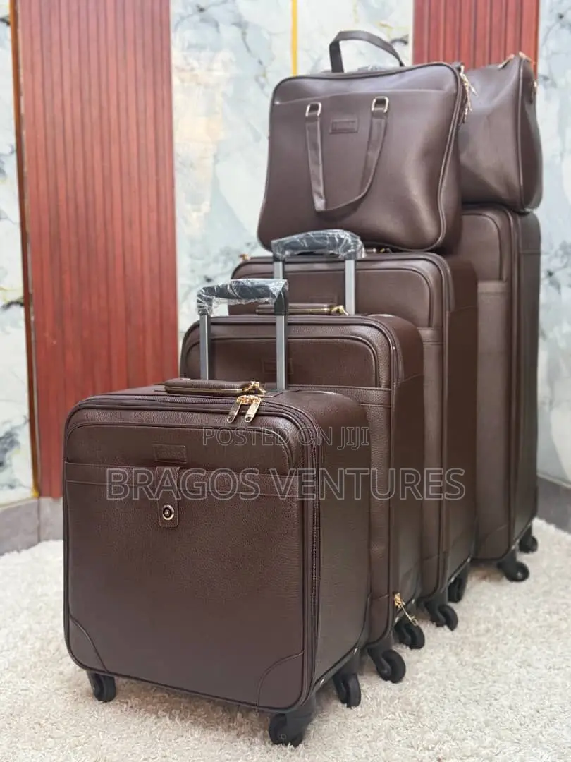 Set of 6pcs Leather Boxes/Luggage
