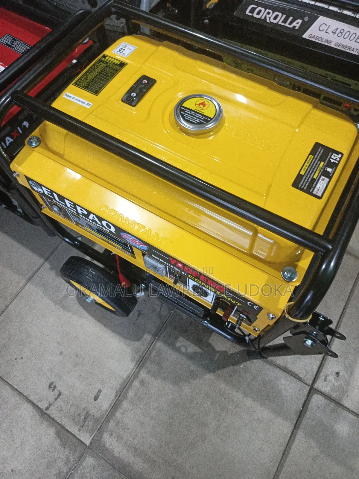 Elepaq Constant Generator 4.5kva Copper Coil