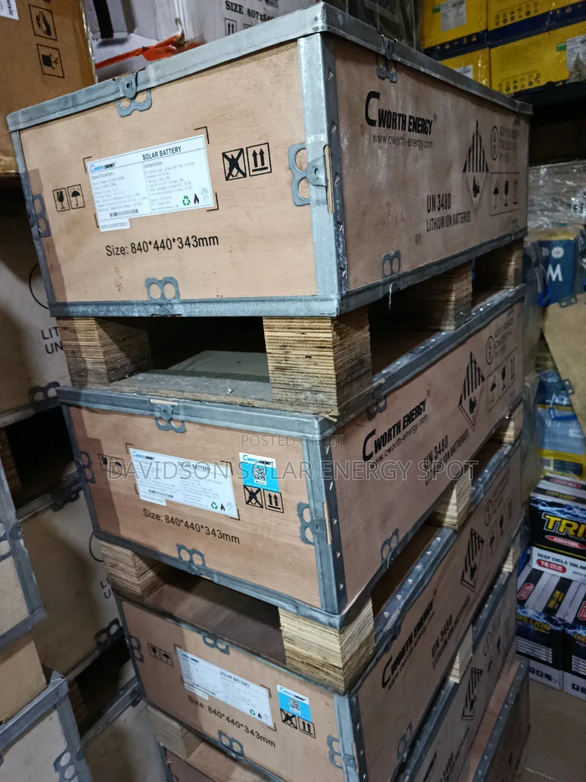 10kwh Cworth Solar Lithium Ion Battery