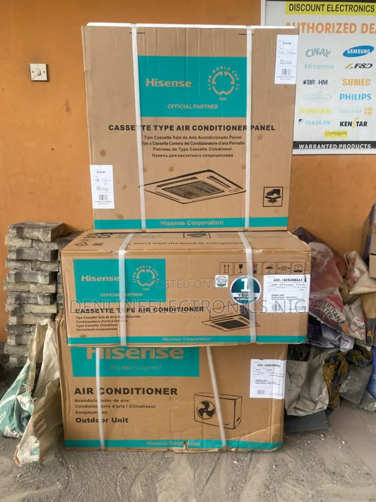 Brand New Hisense 2hp Ceiling Cassette Air Conditioner