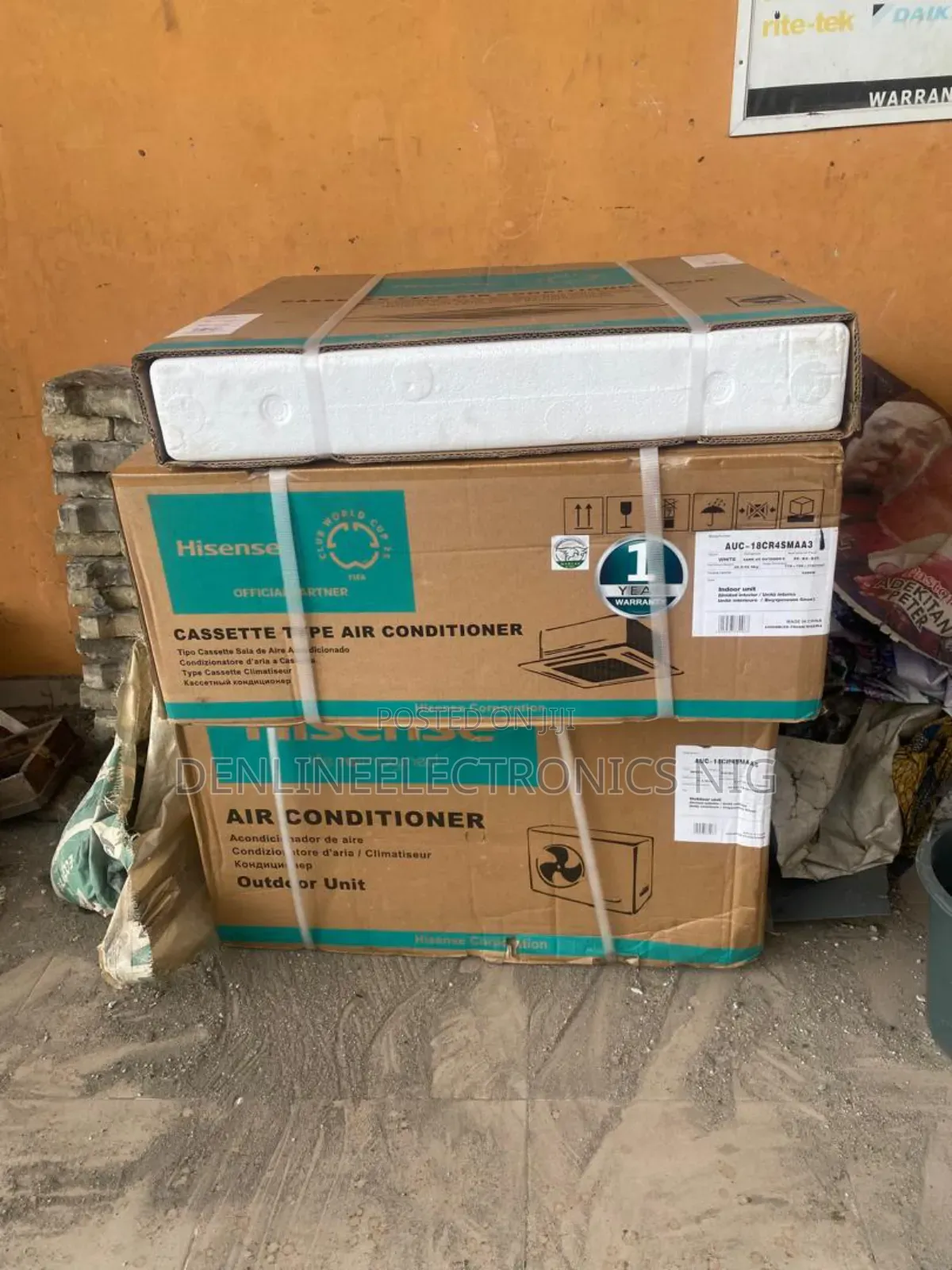 Brand New Hisense 2hp Ceiling Cassette Air Conditioner
