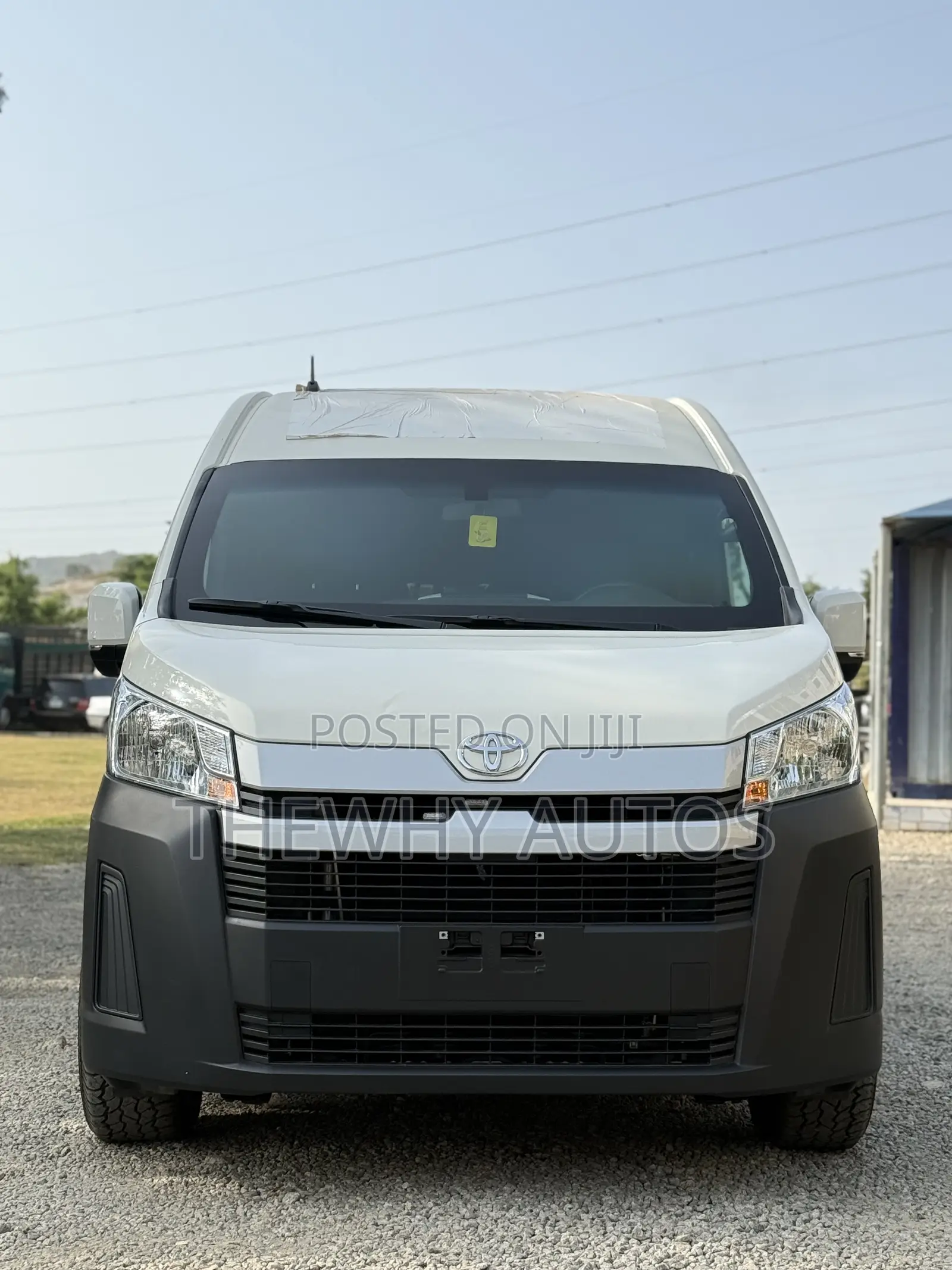 New Toyota HiAce 2025 White