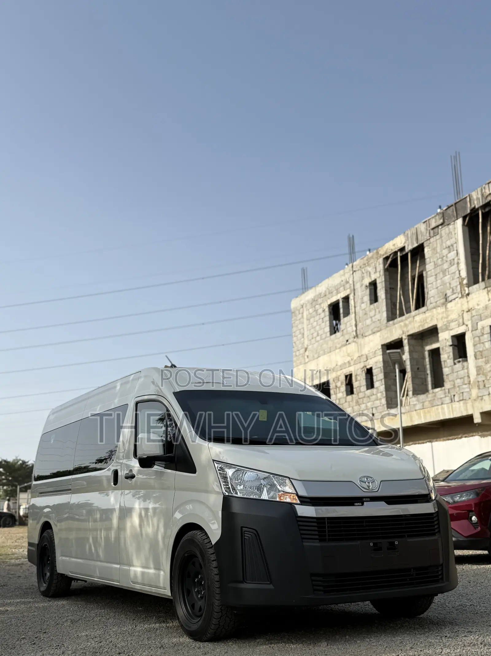 New Toyota HiAce 2025 White