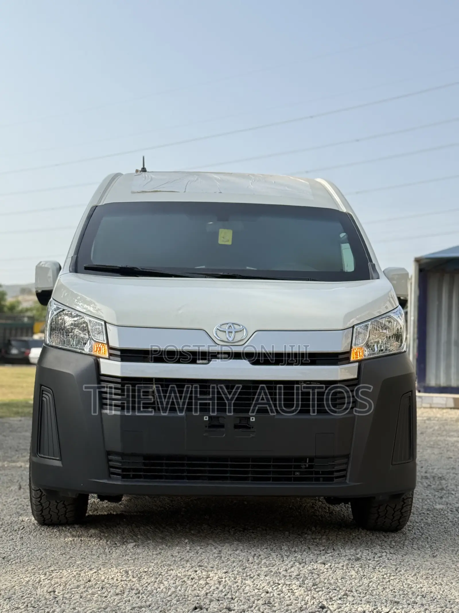 New Toyota HiAce 2025 White