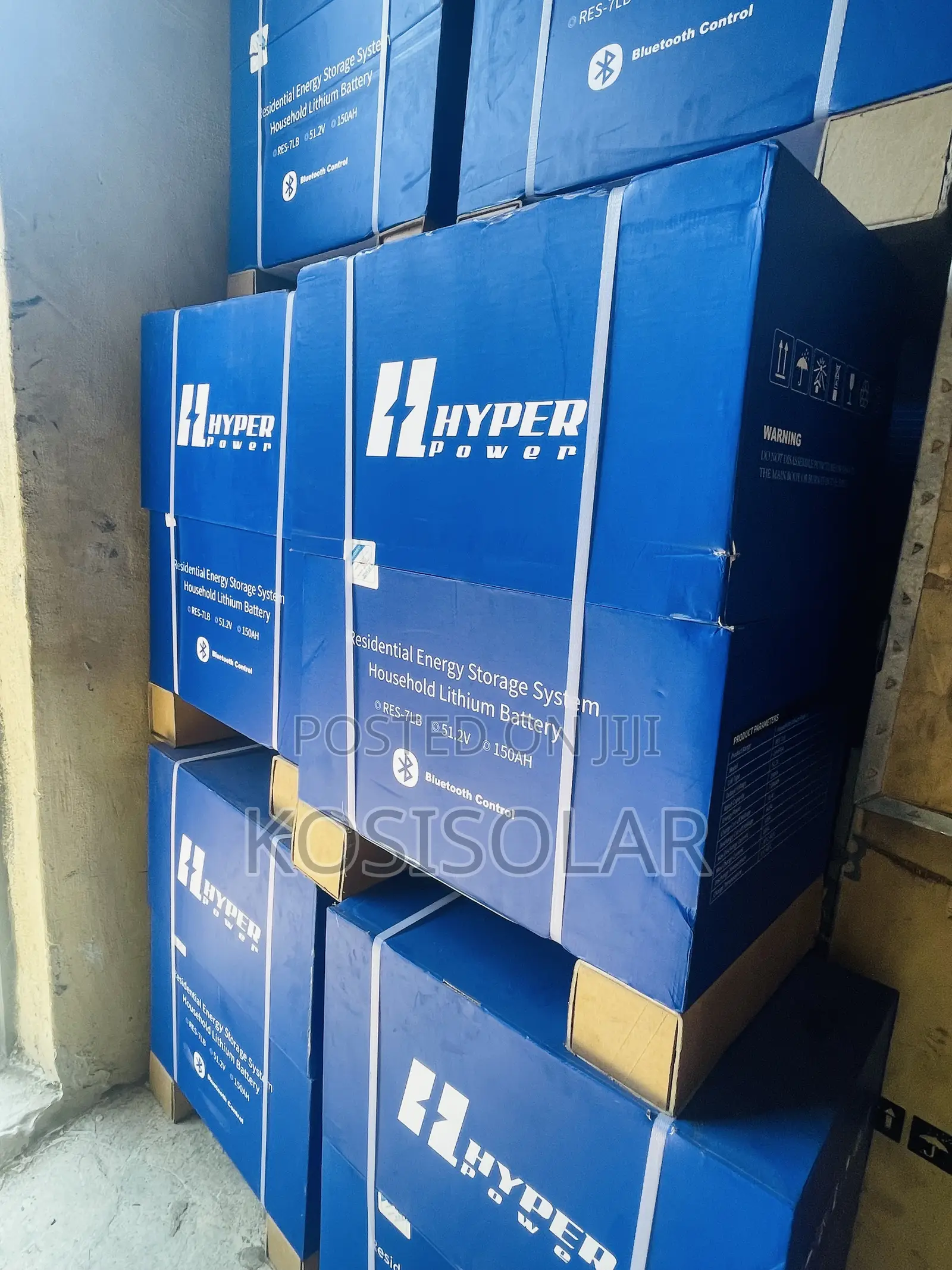 7.6kwh 48v Hyper Power Lithium Ion Battery