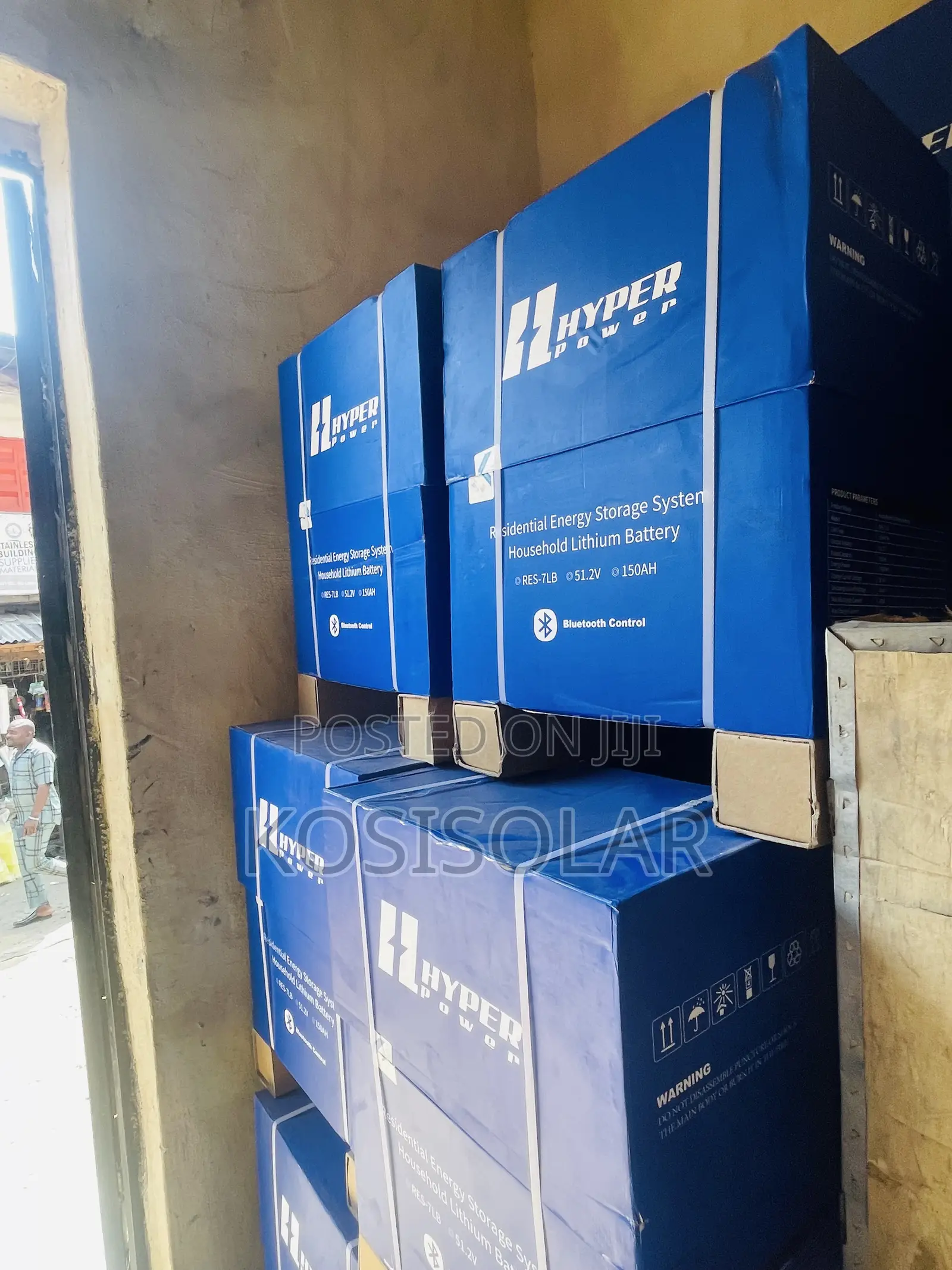 7.6kwh 48v Hyper Power Lithium Ion Battery