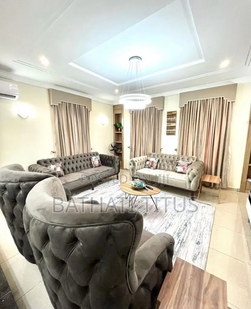Furnished 3bdrm Block of Flats in Katampe Extension for rent