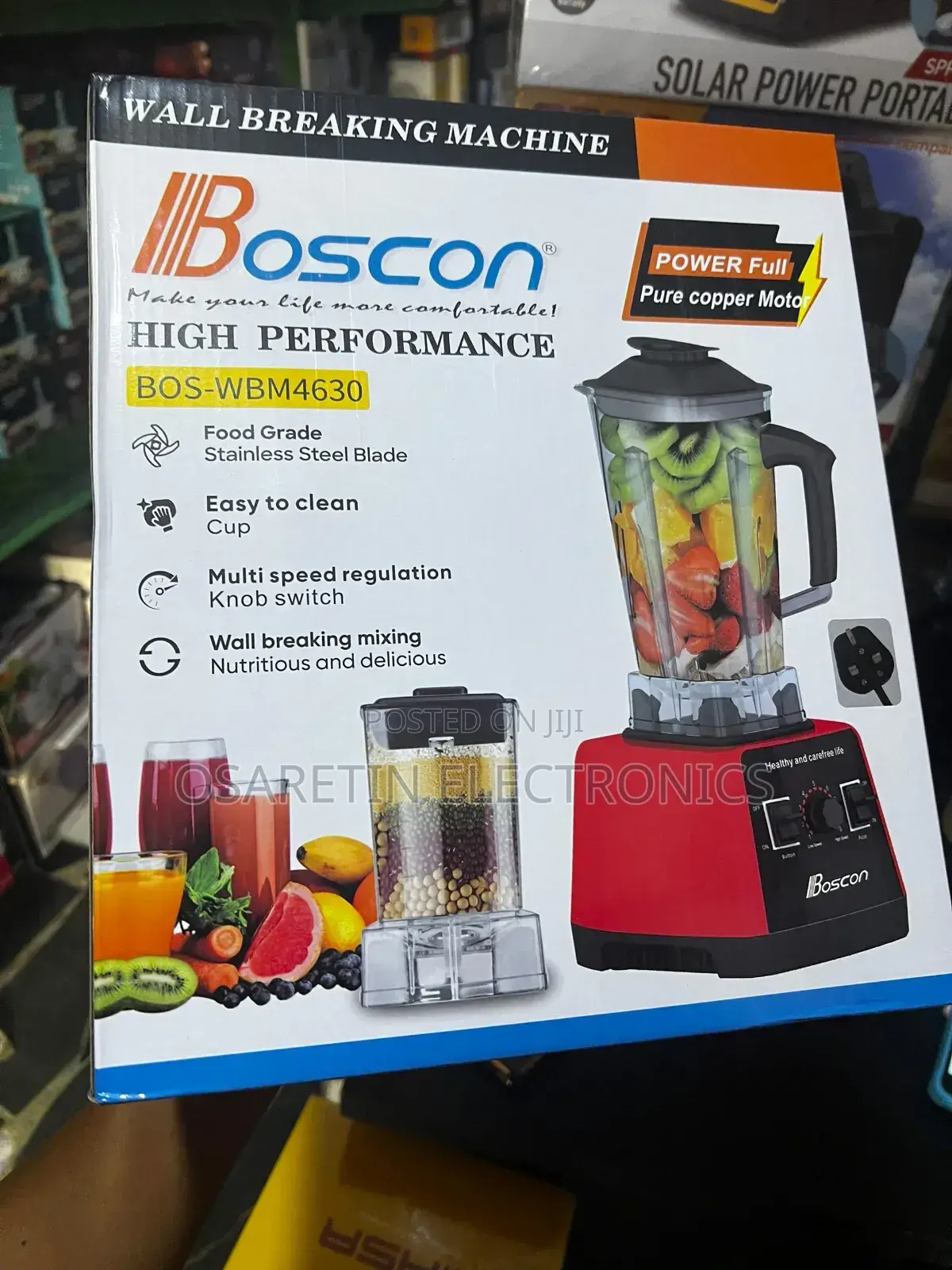 Boscon Industrial Blender Very Powerful for All Grinding Purposes
