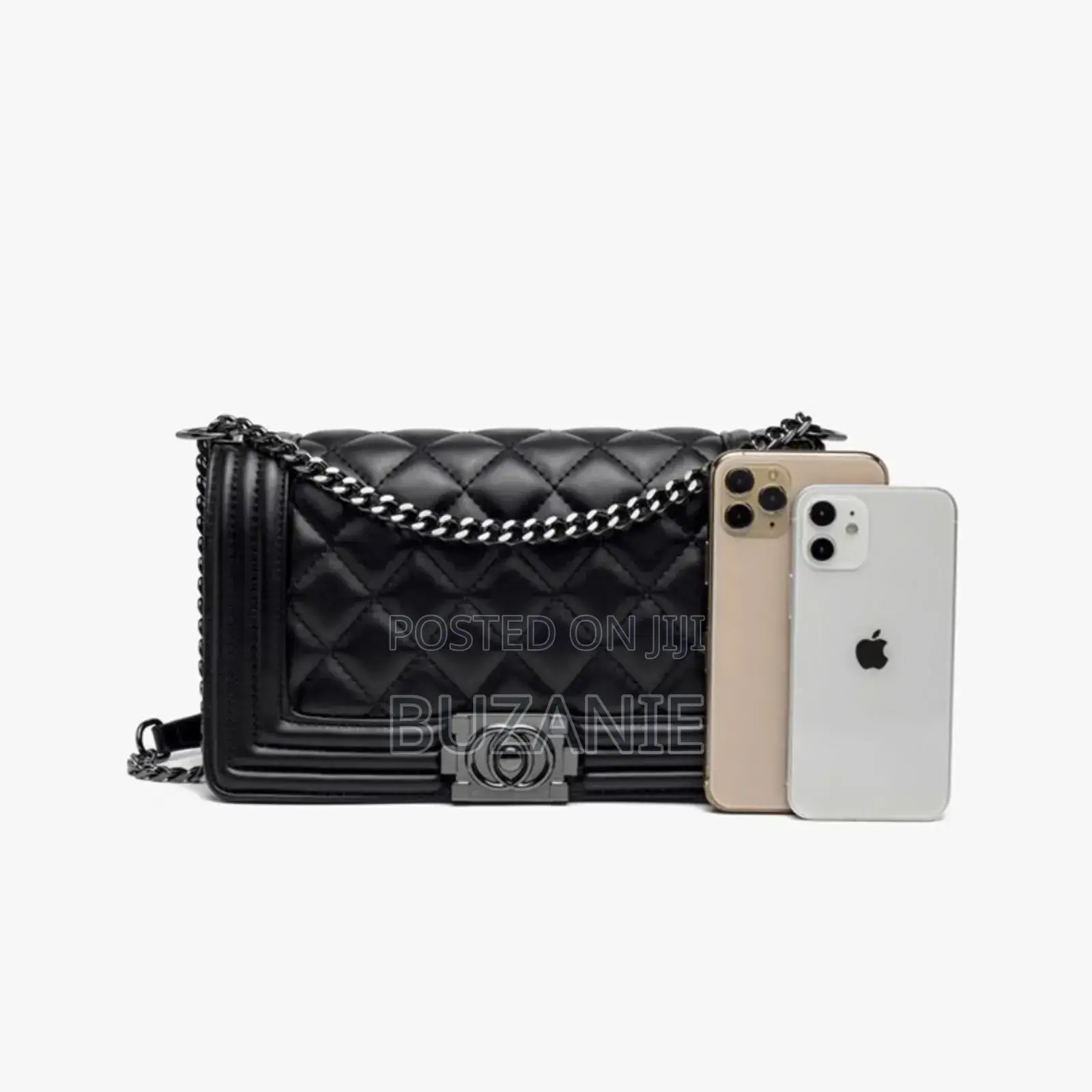 Ladies Designer Bag Quilted Leather Outing Bag
