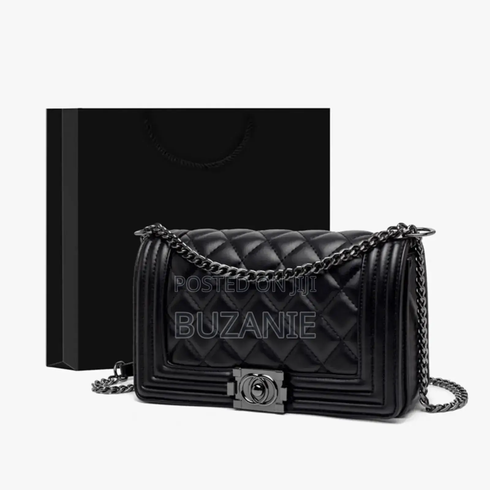 Ladies Designer Bag Quilted Leather Outing Bag