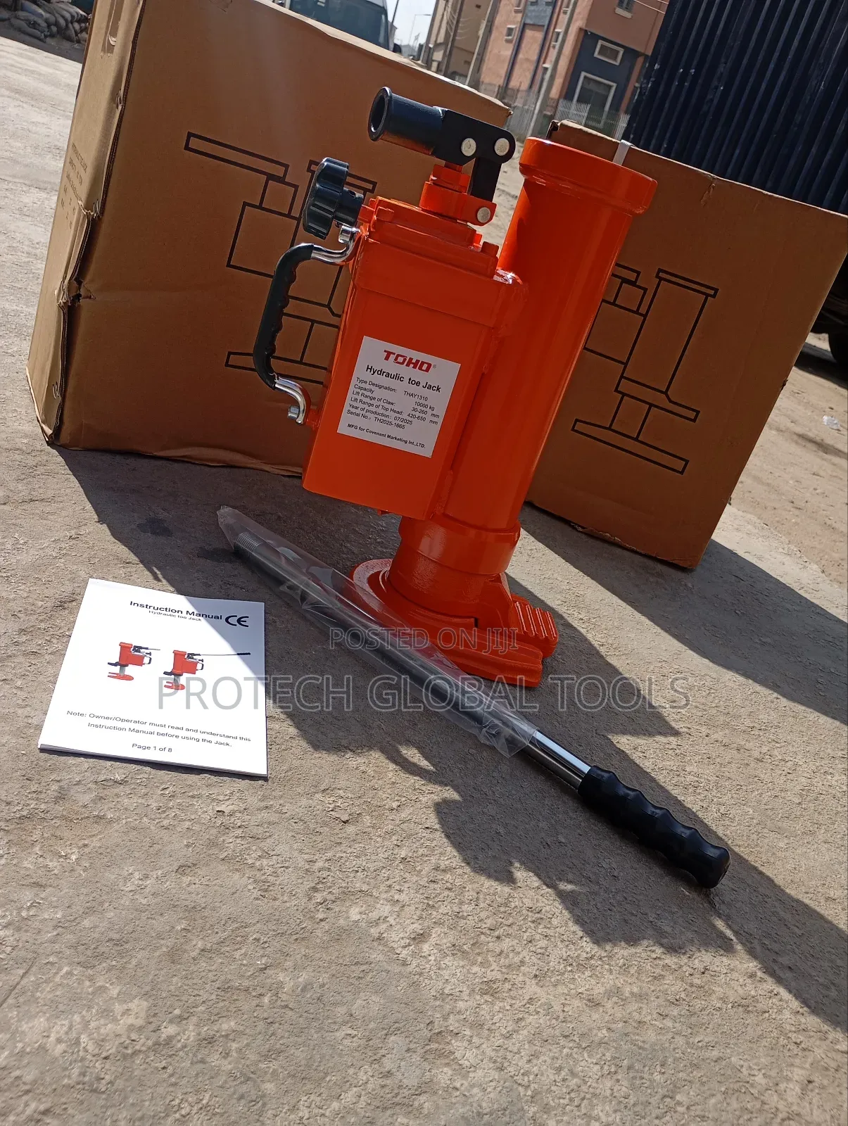 10ton Hydraulic Toe Jack