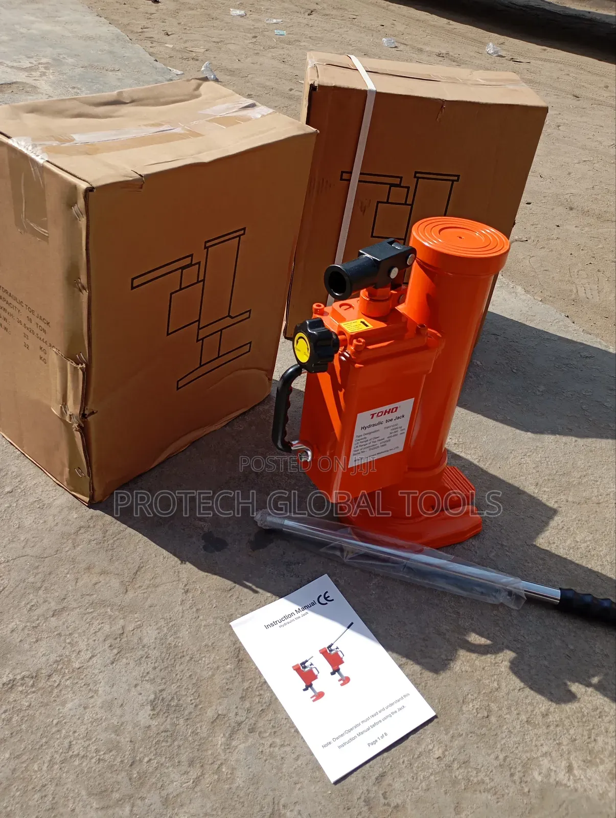10ton Hydraulic Toe Jack