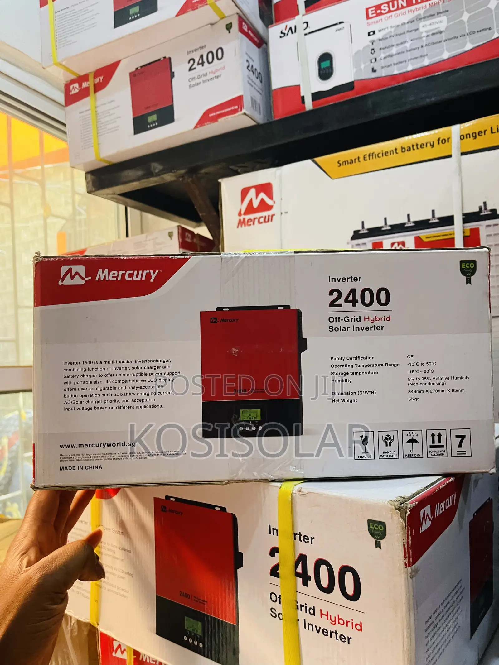 2.4kva 24v Mercury Solar Inverter