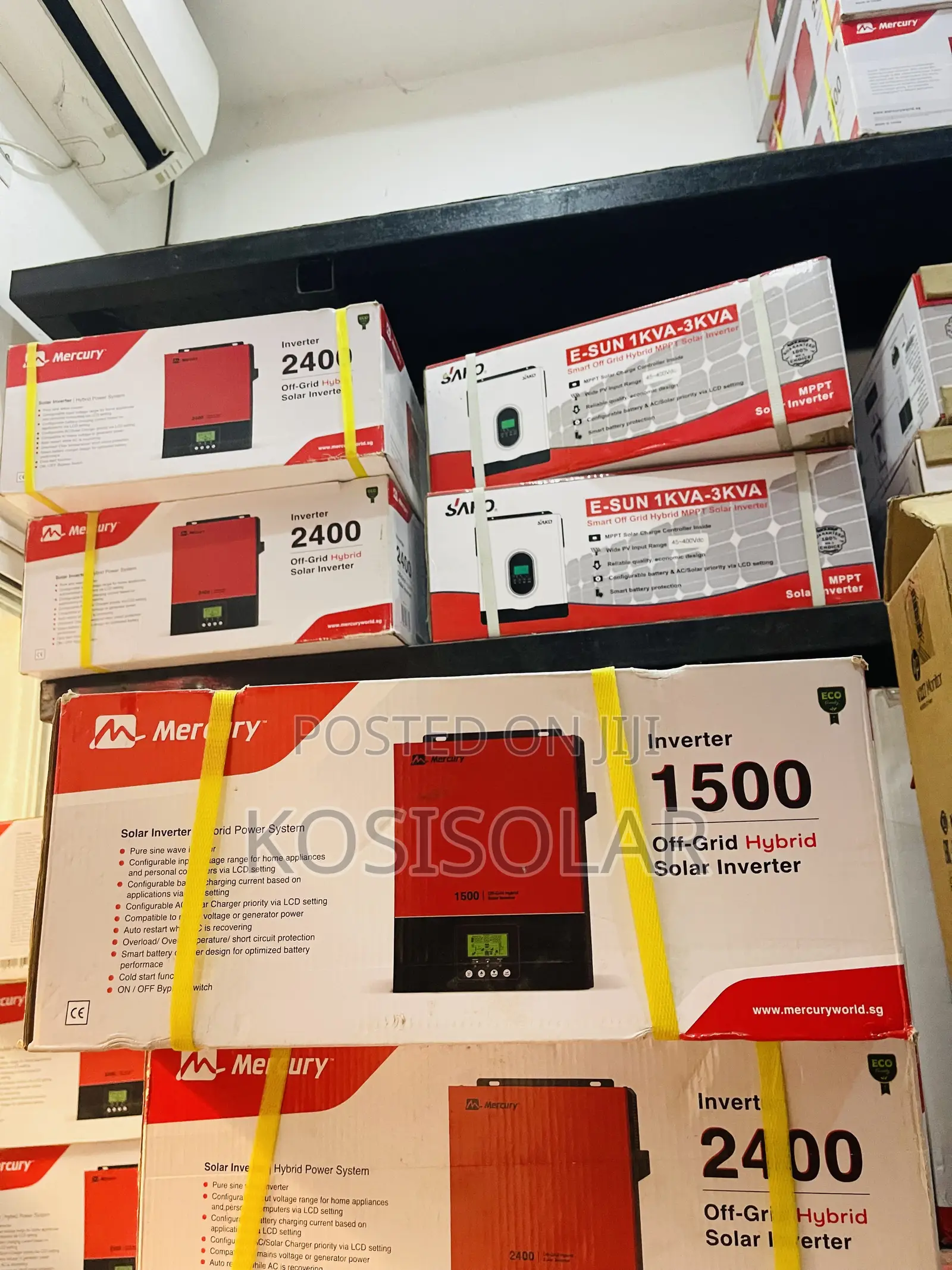 1.5kva 24v Mercury Hybrid Solar Inverter