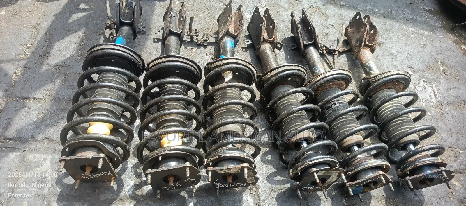 Front Shocks Ford Flex 2010 Model