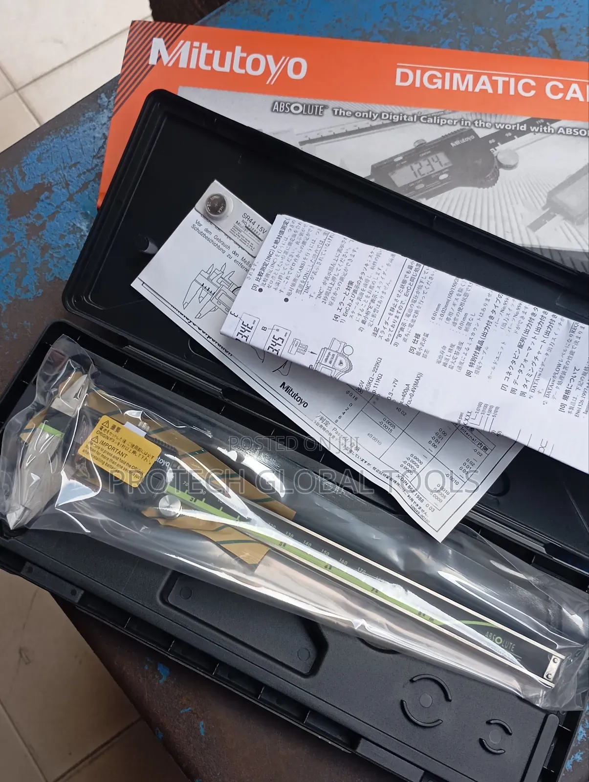 Original 8" Mitutoyo Caliper