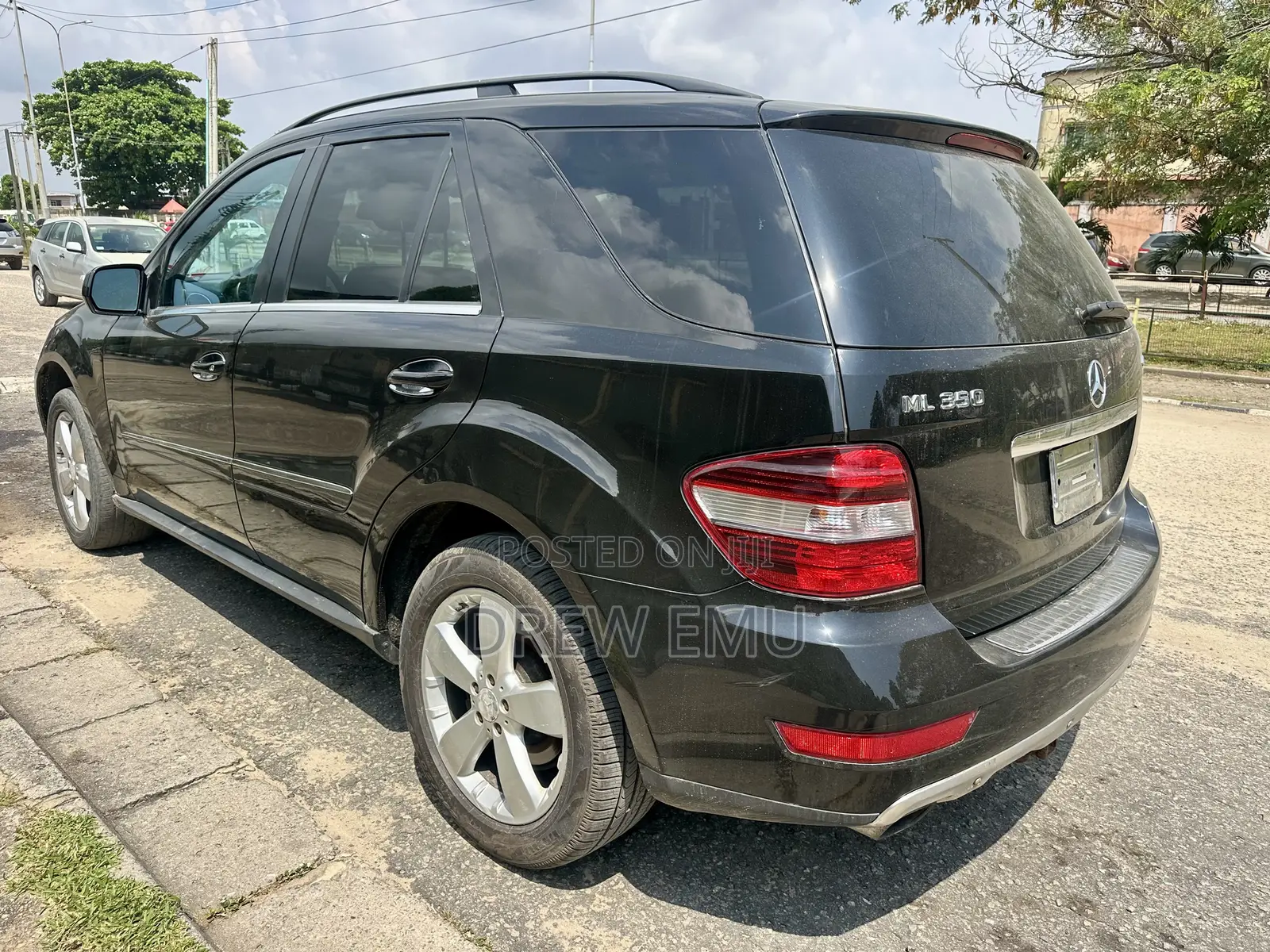 Mercedes-Benz M Class ML350 AWD 4MATIC 2009 Black