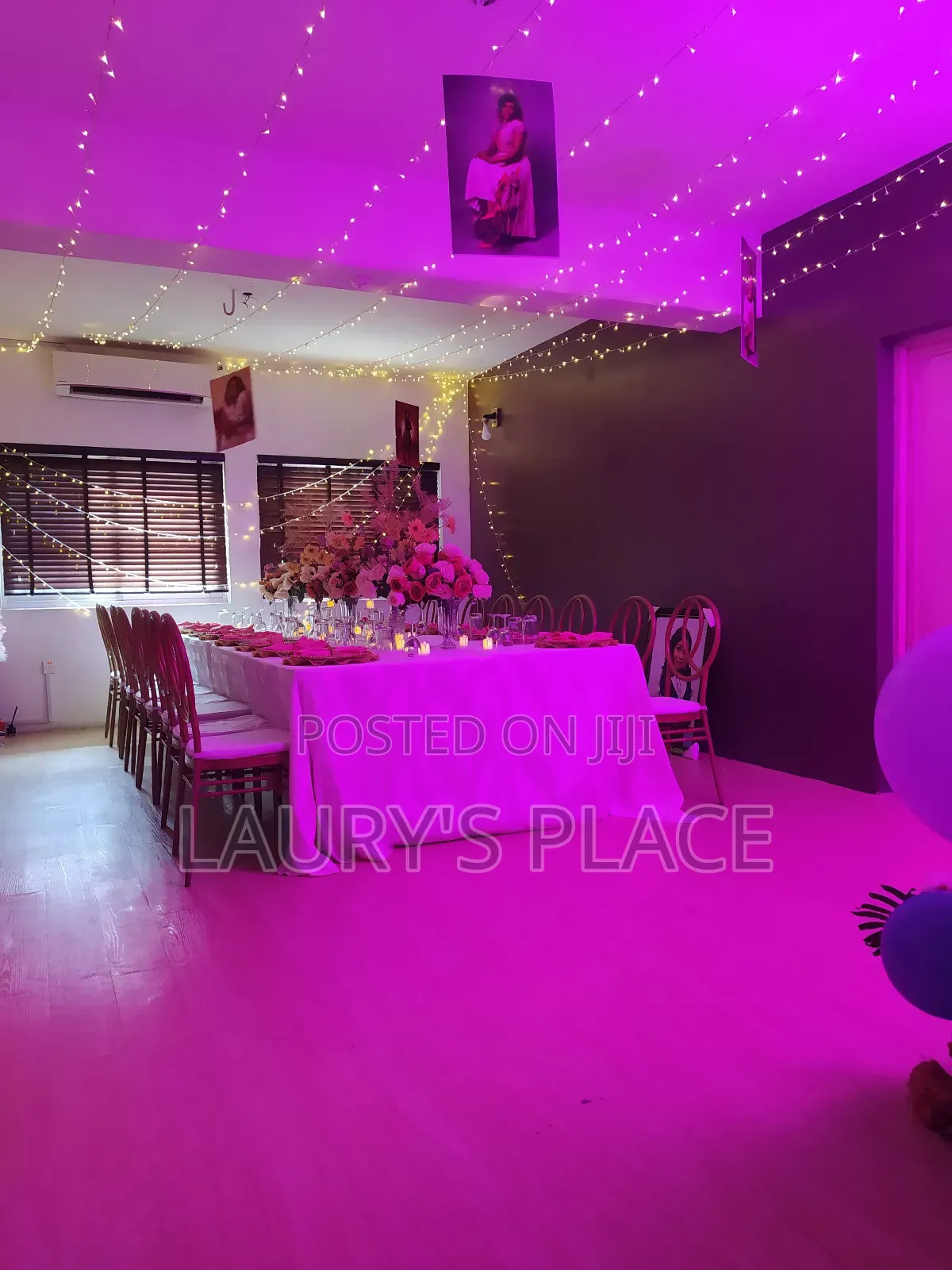 Luxury Intimate Birthday Dinner Decoration