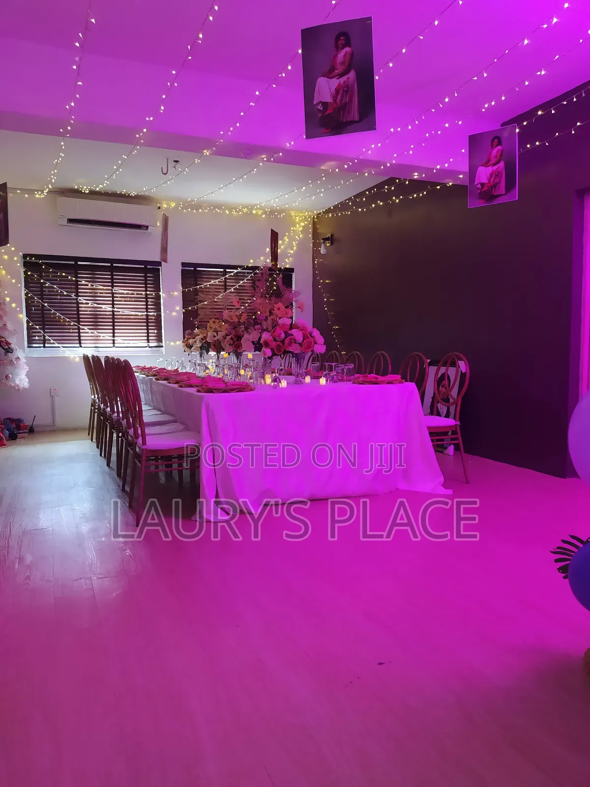 Luxury Intimate Birthday Dinner Decoration
