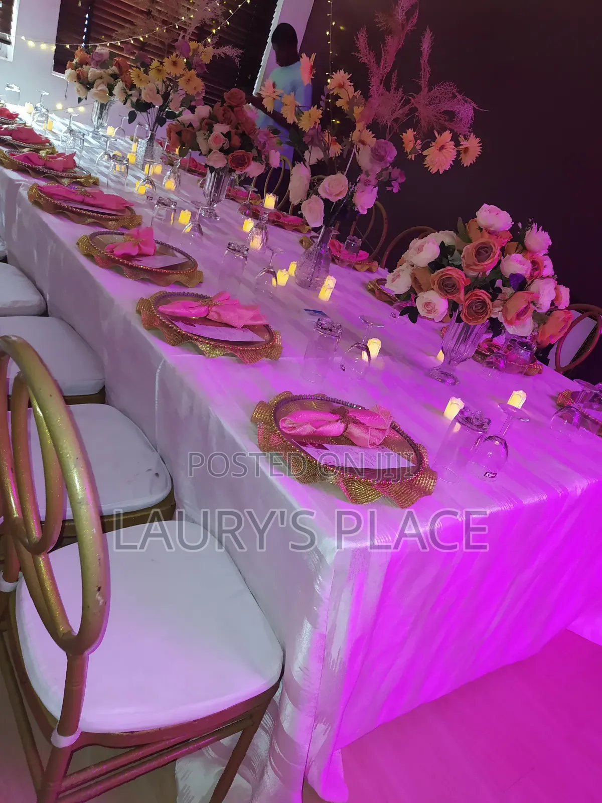Luxury Intimate Birthday Dinner Decoration