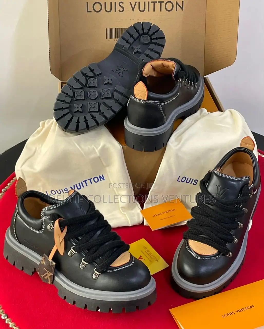 ##Newest *Original Louis Vuitton Remix Derby Loafers Fw