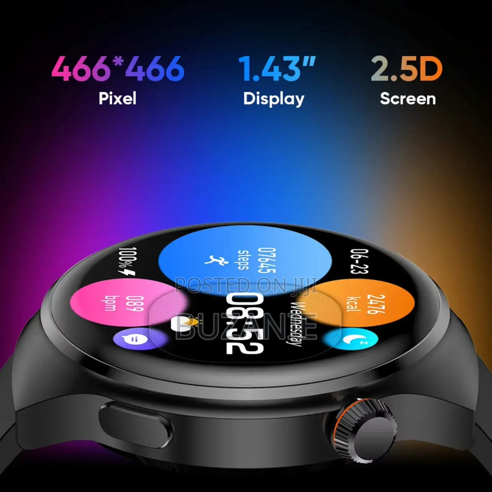 Smart Watch Bluetooth Smartwatch for Android and iPhone