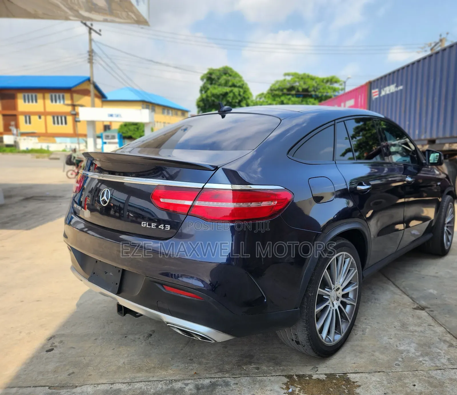 Mercedes-Benz GLE-Class AMG GLE 43 4MATIC 2018 Blue