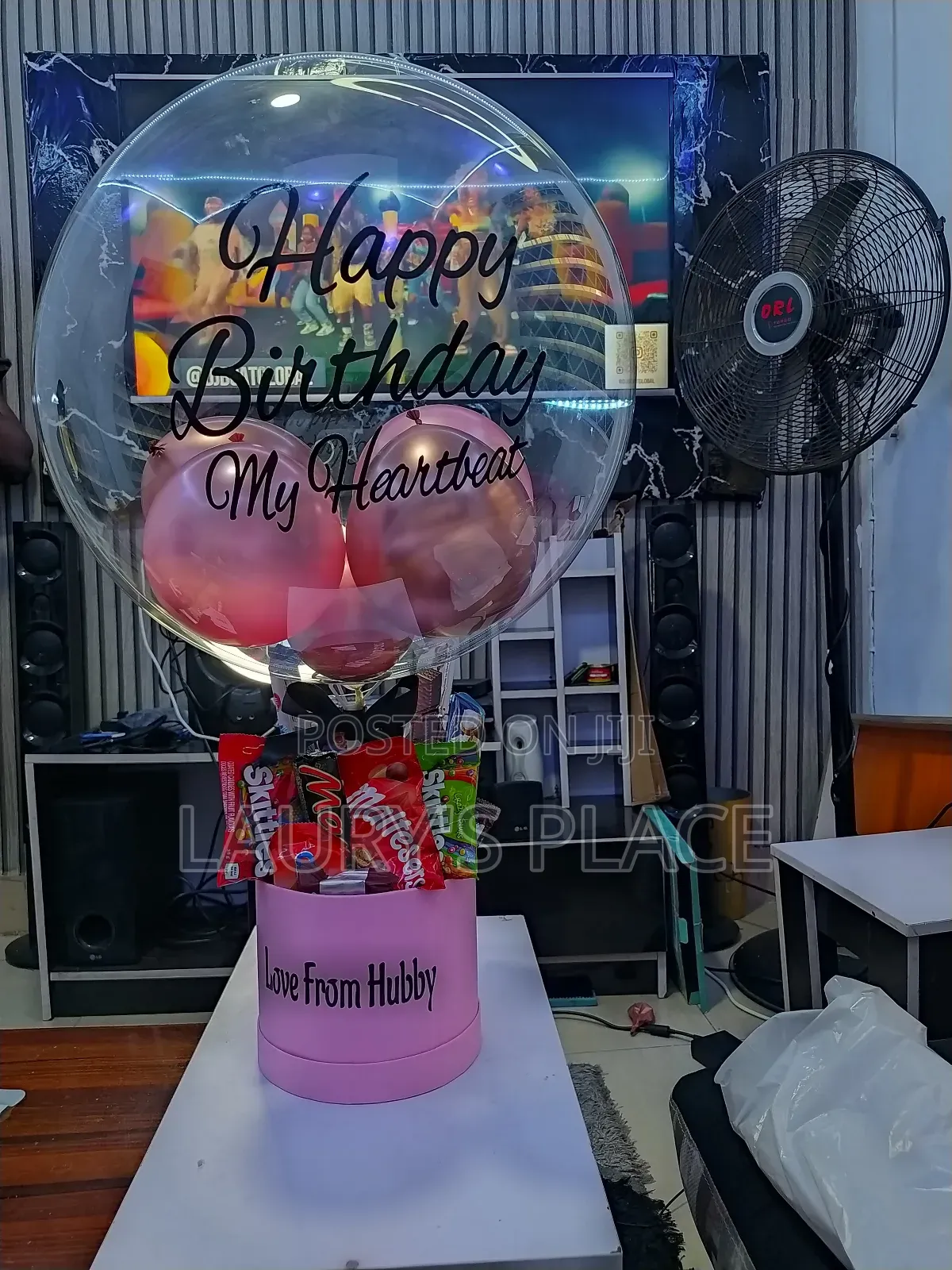 Hot Air Balloon for a Pink Lady