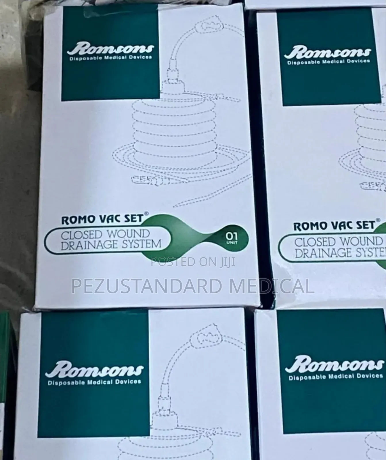 Romo Vac/Exudrain/Closed Wound Drainage System