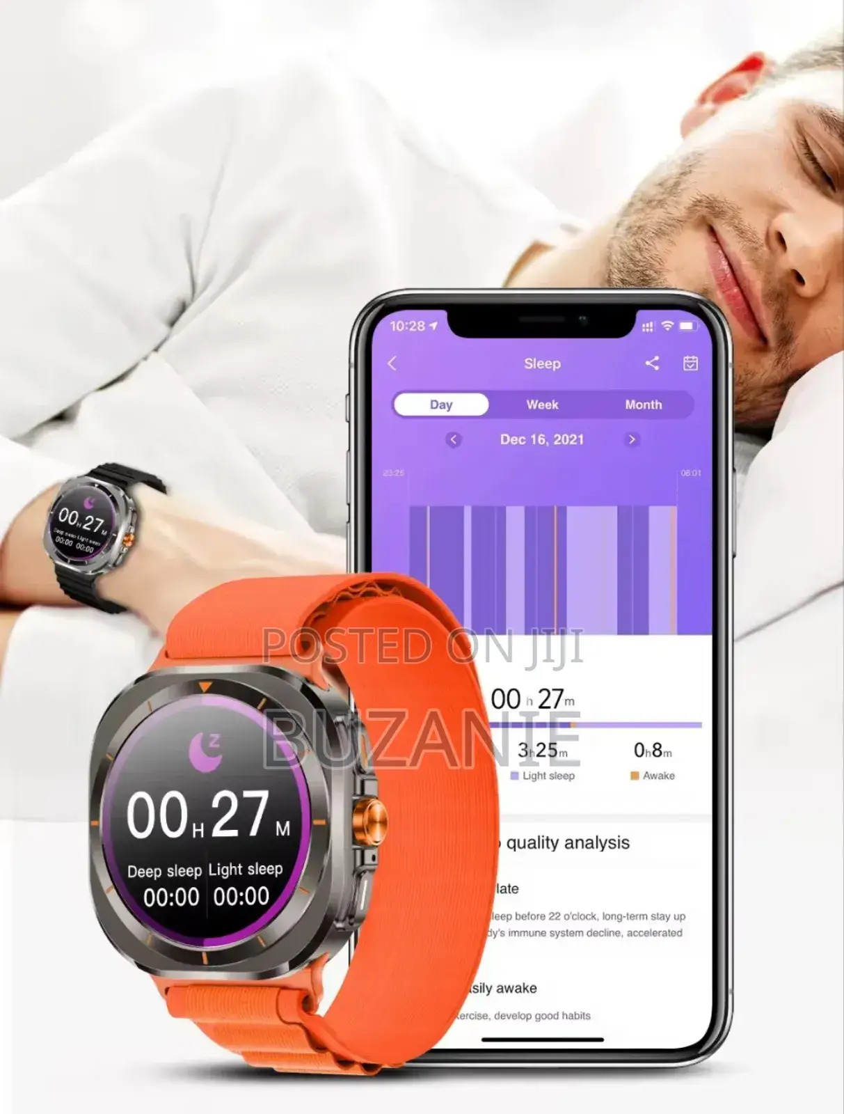 Smartwatch Bluetooth Calling Amoled Screen for Android and iPhone