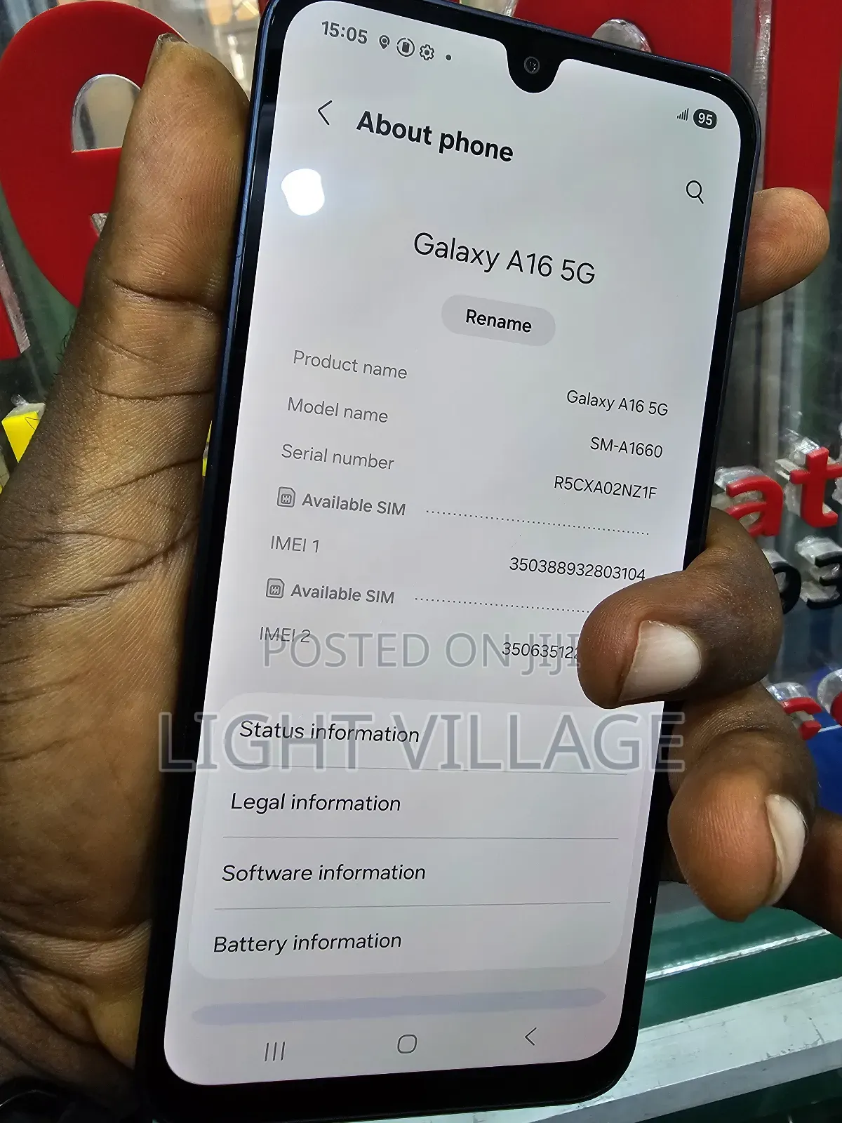 Samsung Galaxy A16 5G 128 GB Blue