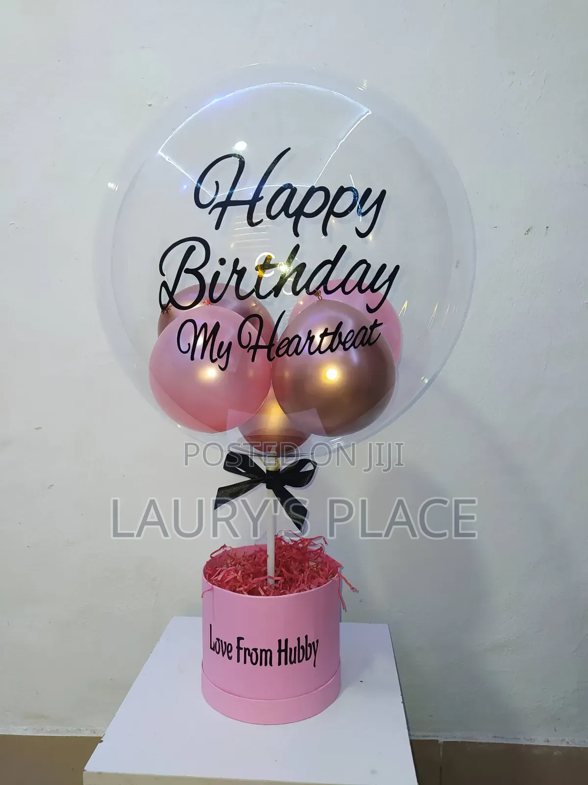 Empty Hot Air Balloon Treat Box
